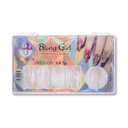 Bling Girl BG-111 Coffin Full Cover Press On Soft Tips 360pcs [5031]