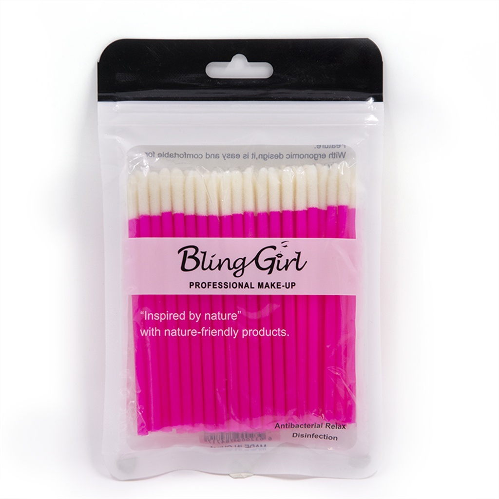 Bling Girl Synthetic Eyelash Brush/Micro Lipgloss BRUSH