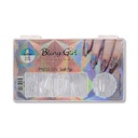 Bling Girl BG-167 Coffin French Tip Press On Soft Tips 500 pcs [9439]