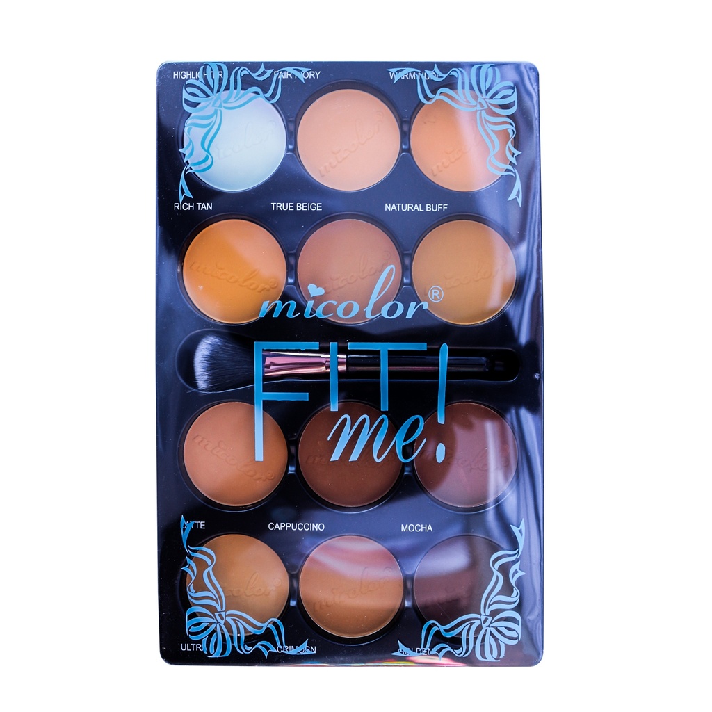 Micolor Fit Me Matte &amp; Poreless 12 Color Powder [S2403P35]