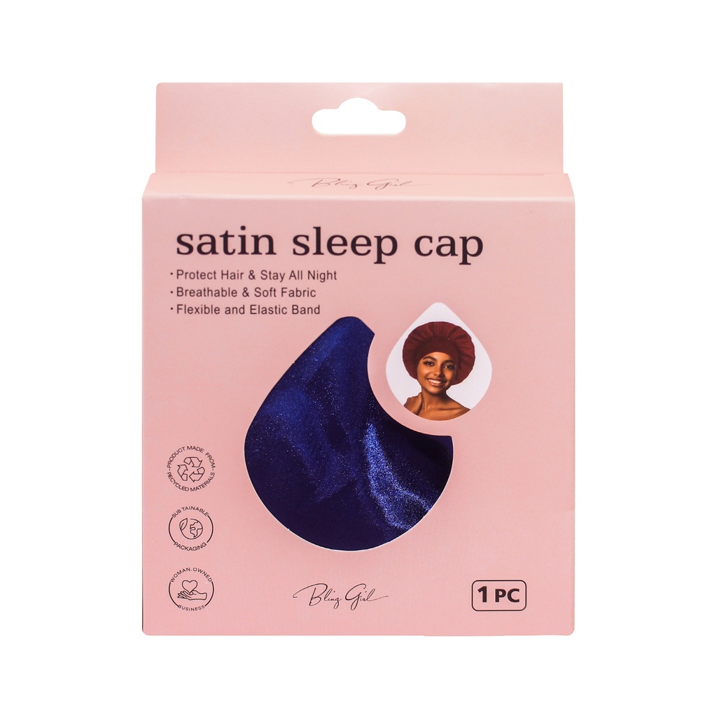 Satin Sleep Cap [S2410P08]