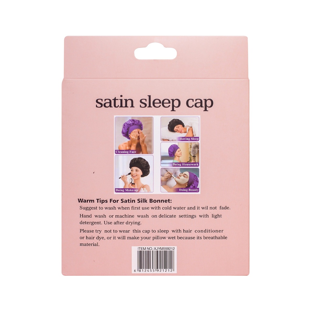 Satin Sleep Cap [S2410P08]