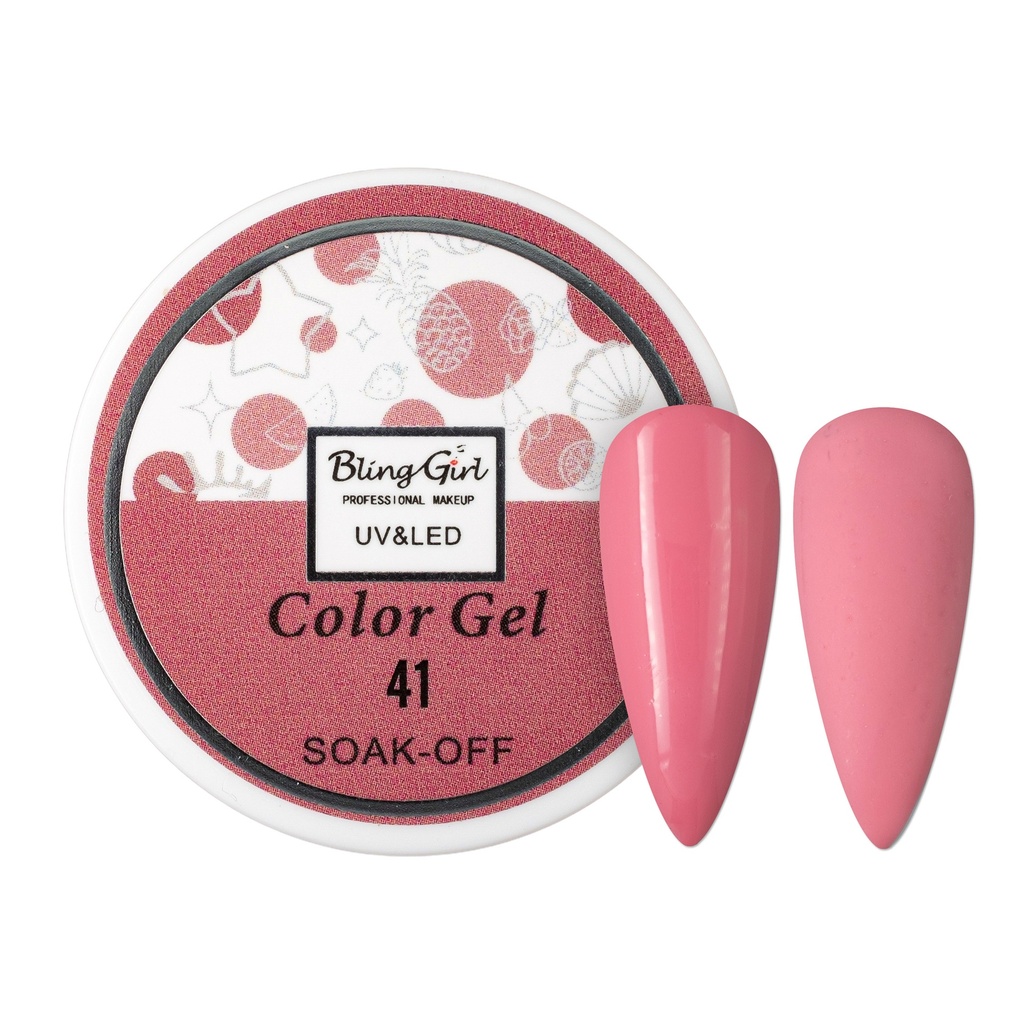 Bling Girl UV &amp; LED 2 IN 1 Colour and Art Gel Soak-Off #041 [1459]