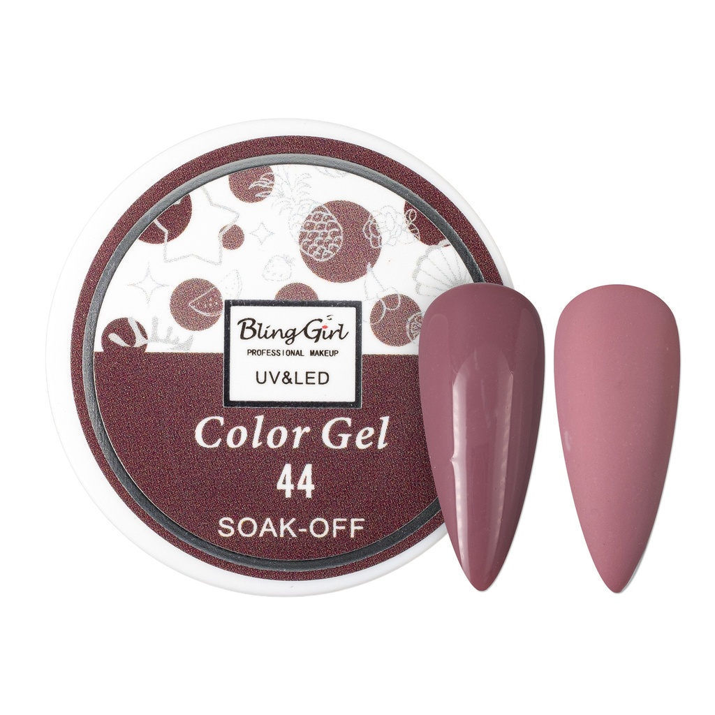 Bling Girl UV &amp; LED 2 IN 1 Colour and Art Gel Soak-Off #044 [1459]