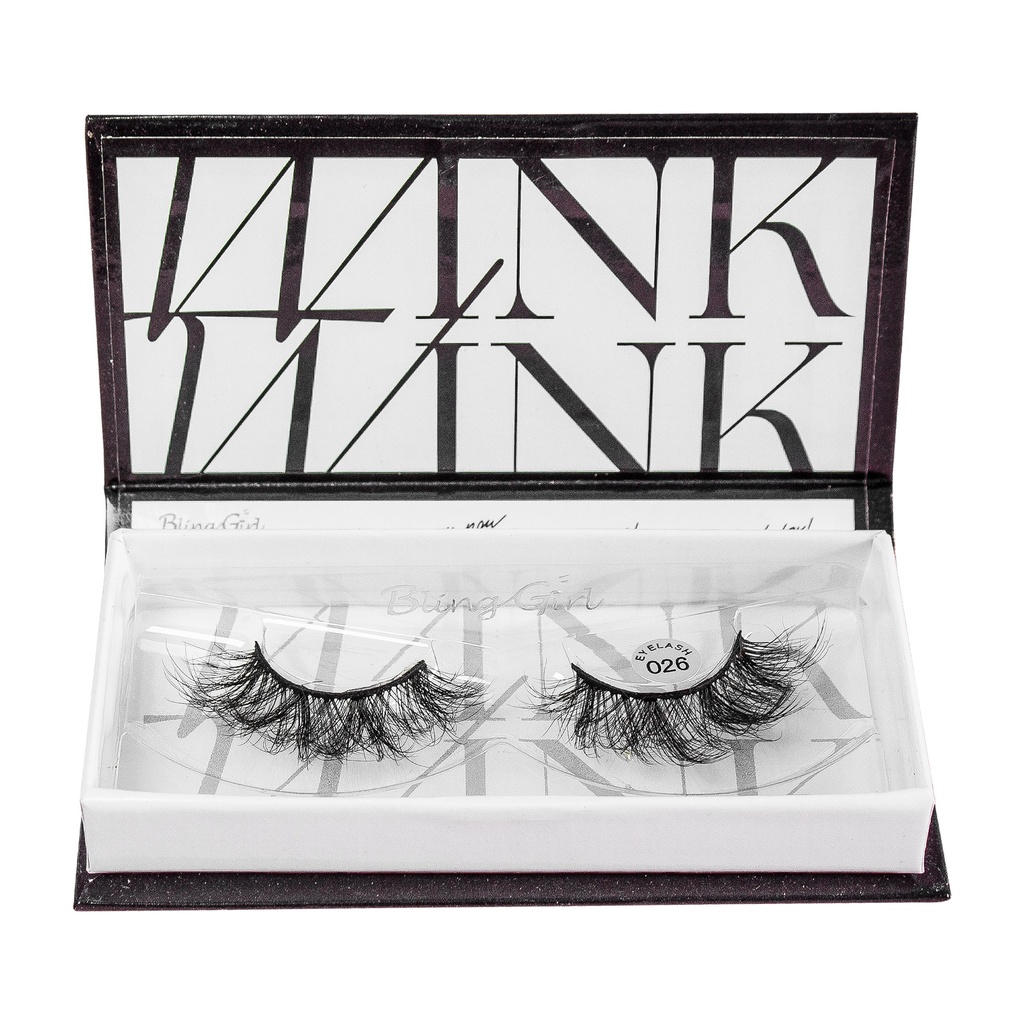 Bling Girl Strip Eyelashes Mink Wink  [ S2308P16 ]