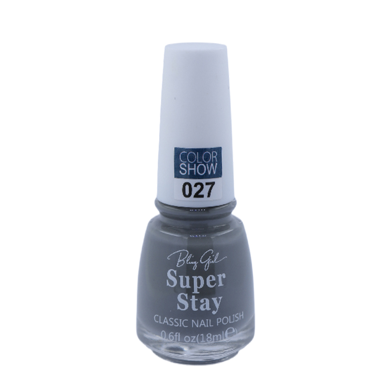 Bling Girl SUPER STAY CLASSIC NAIL POLISH18ml  #027[R2401P03]