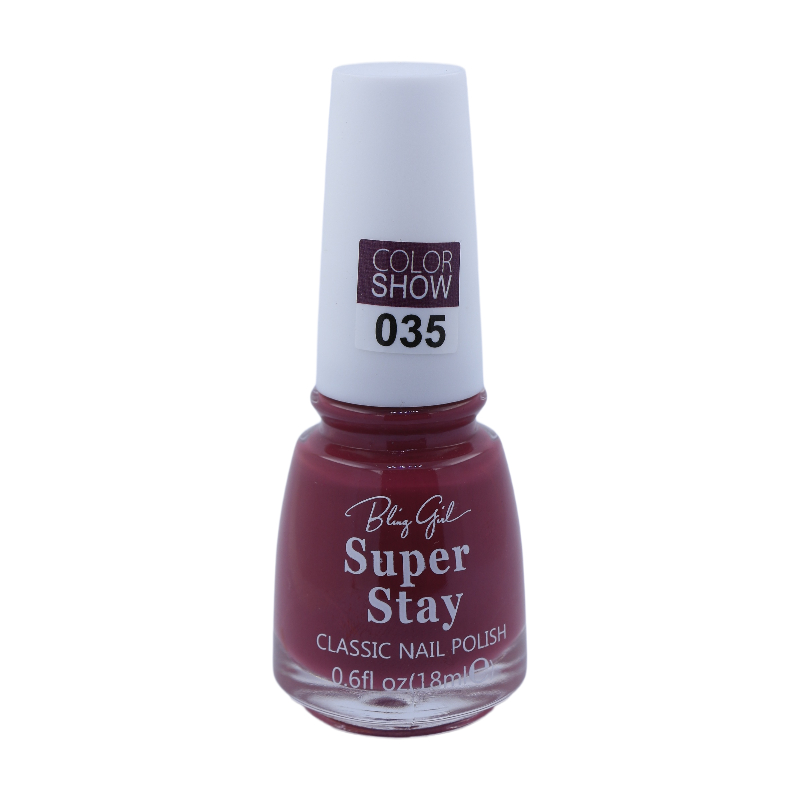 Bling Girl SUPER STAY CLASSIC NAIL POLISH18ml  #035[R2401P03]