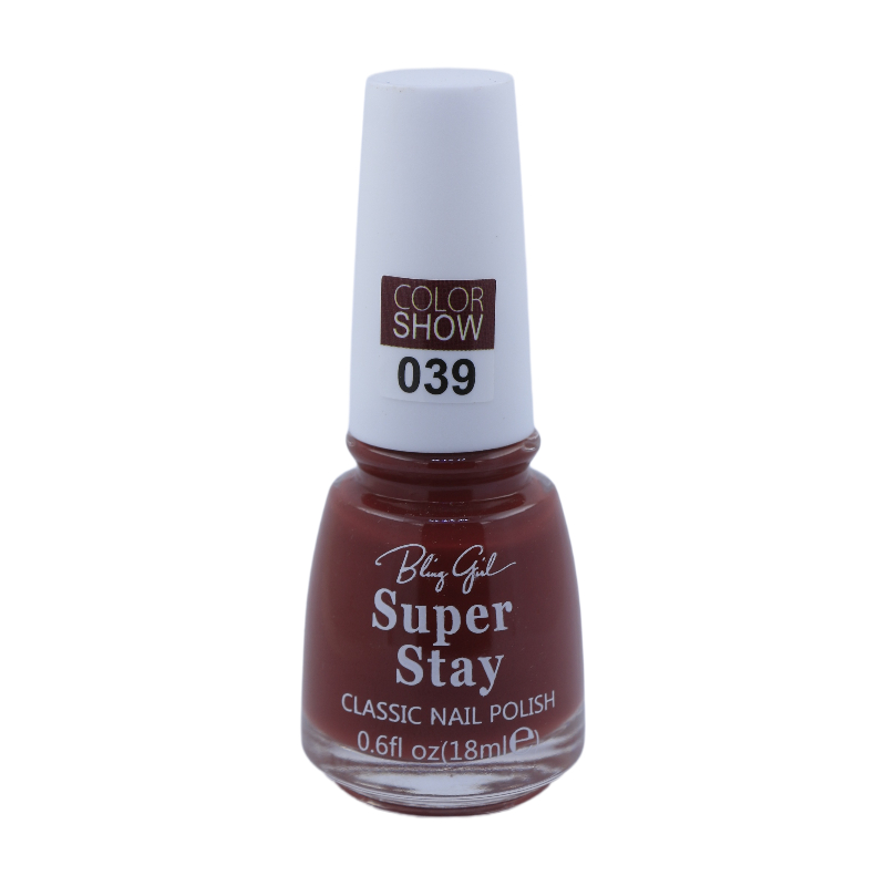 Bling Girl SUPER STAY CLASSIC NAIL POLISH18ml  #039[R2401P03]