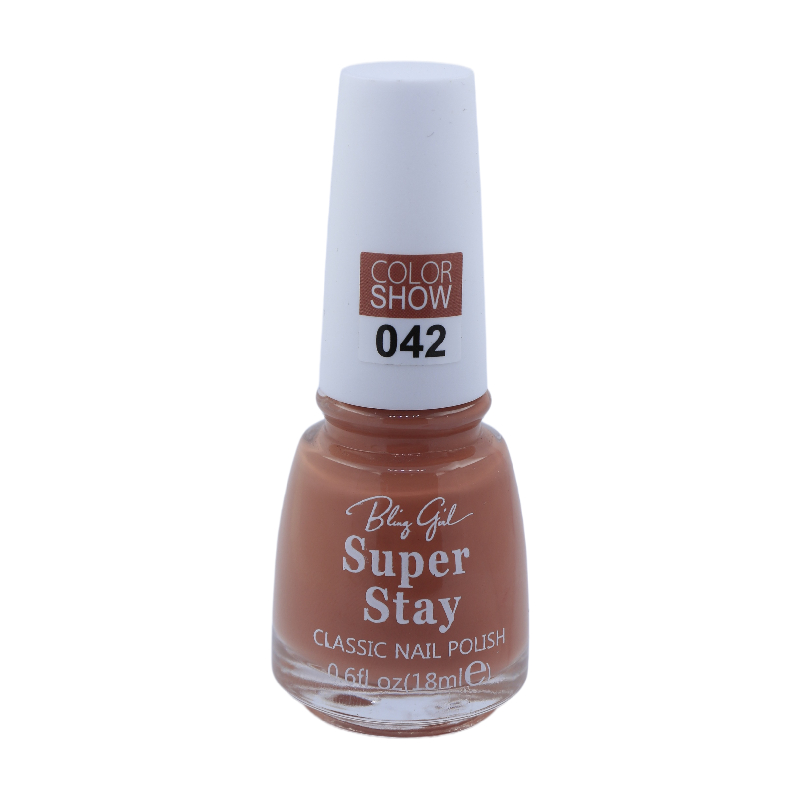 Bling Girl SUPER STAY CLASSIC NAIL POLISH18ml  #042[R2401P03]