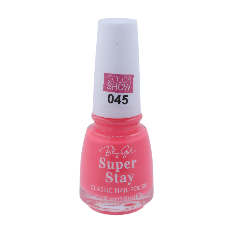 Bling Girl SUPER STAY CLASSIC NAIL POLISH18ml  #045[R2401P03]