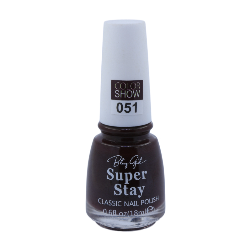 Bling Girl SUPER STAY CLASSIC NAIL POLISH18ml  #051[R2401P03]