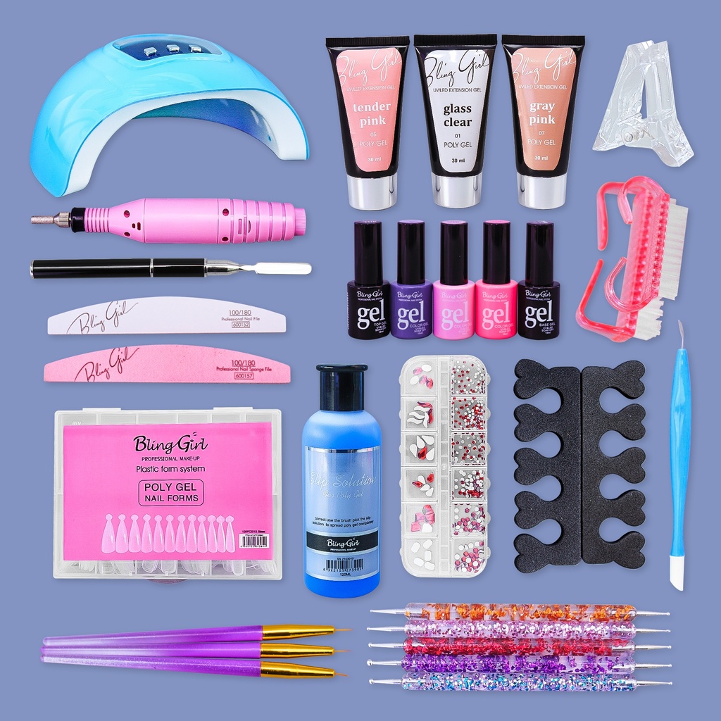 Bling Girl Nail Beginner Sets #5 [S2404P14]