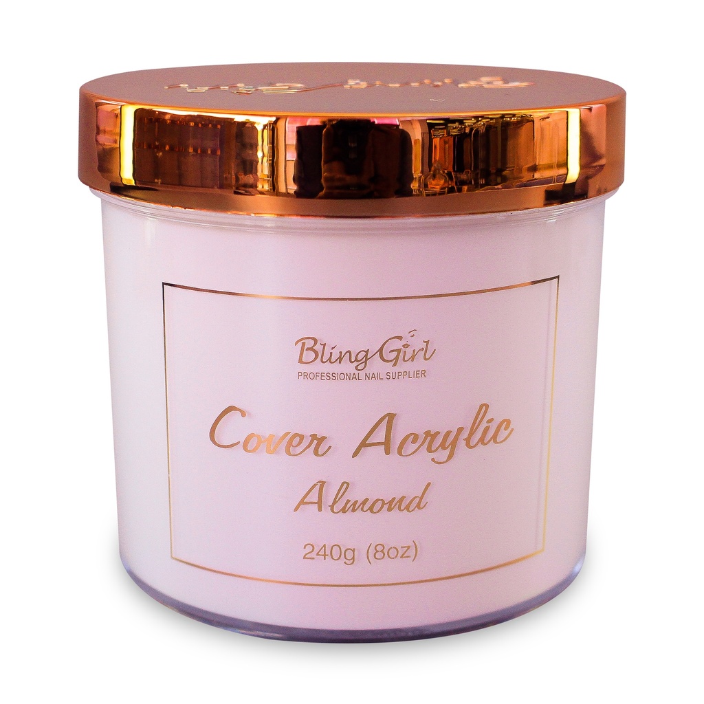 Bling Girl Acrylic Powder - Cover Almond 240G [S09P10]