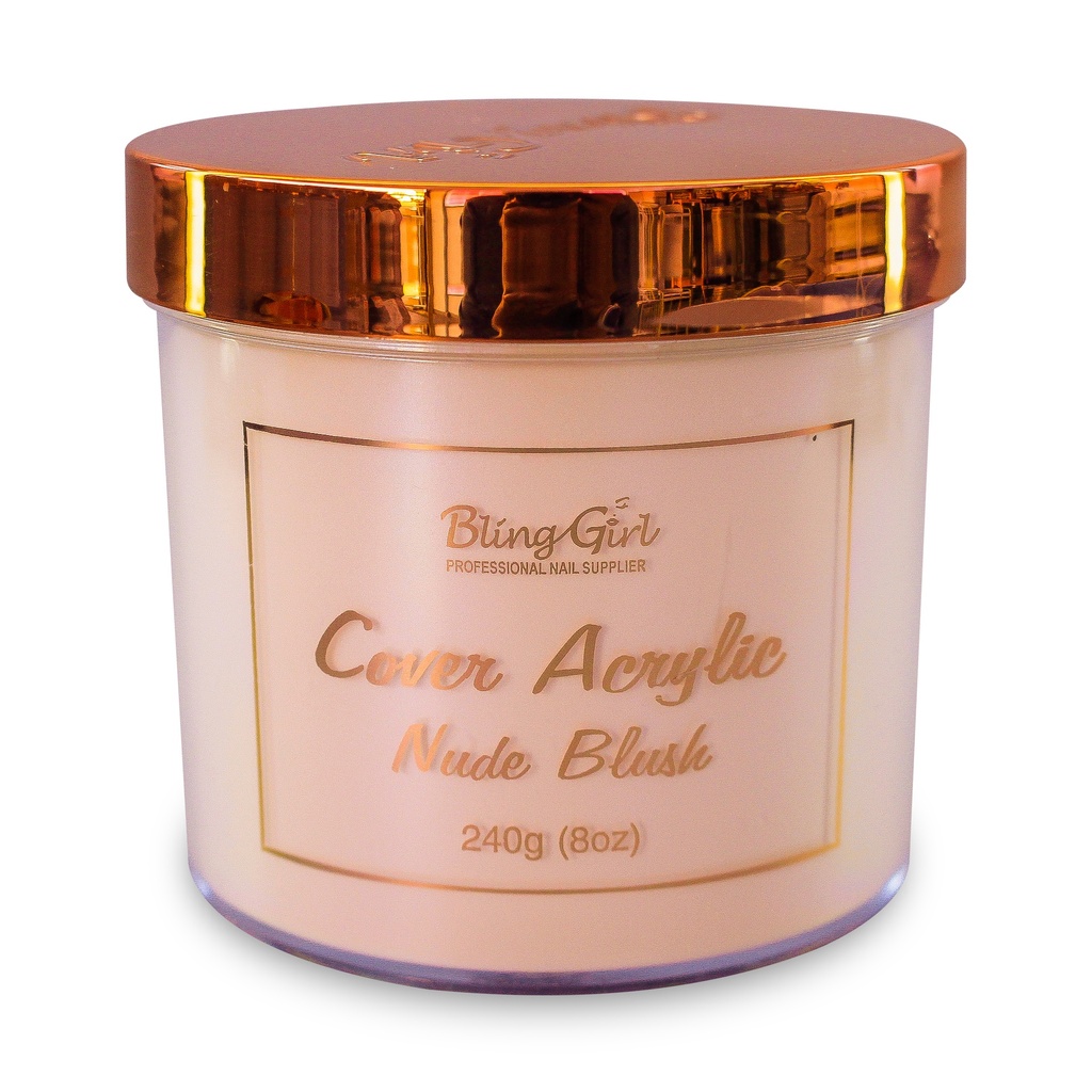 Bling Girl Acrylic Powder - Cover Nude Blush 240G [S09P10]