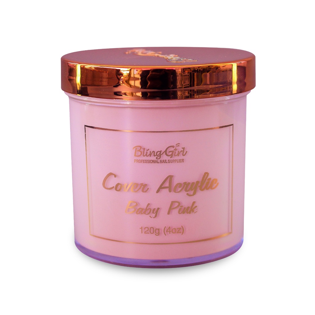 Bling Girl Acrylic Powder - Baby Pink 120G [S09P10]