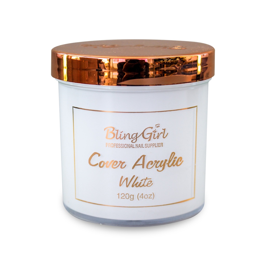 Bling Girl Acrylic Powder - Cover White 120G [S09P10]