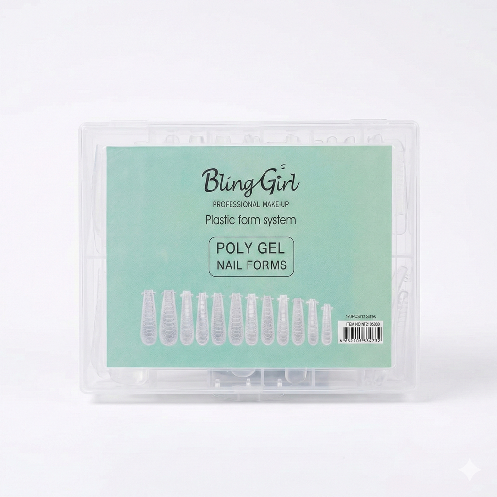 Poly Gel Nail Forms [S2408P16]