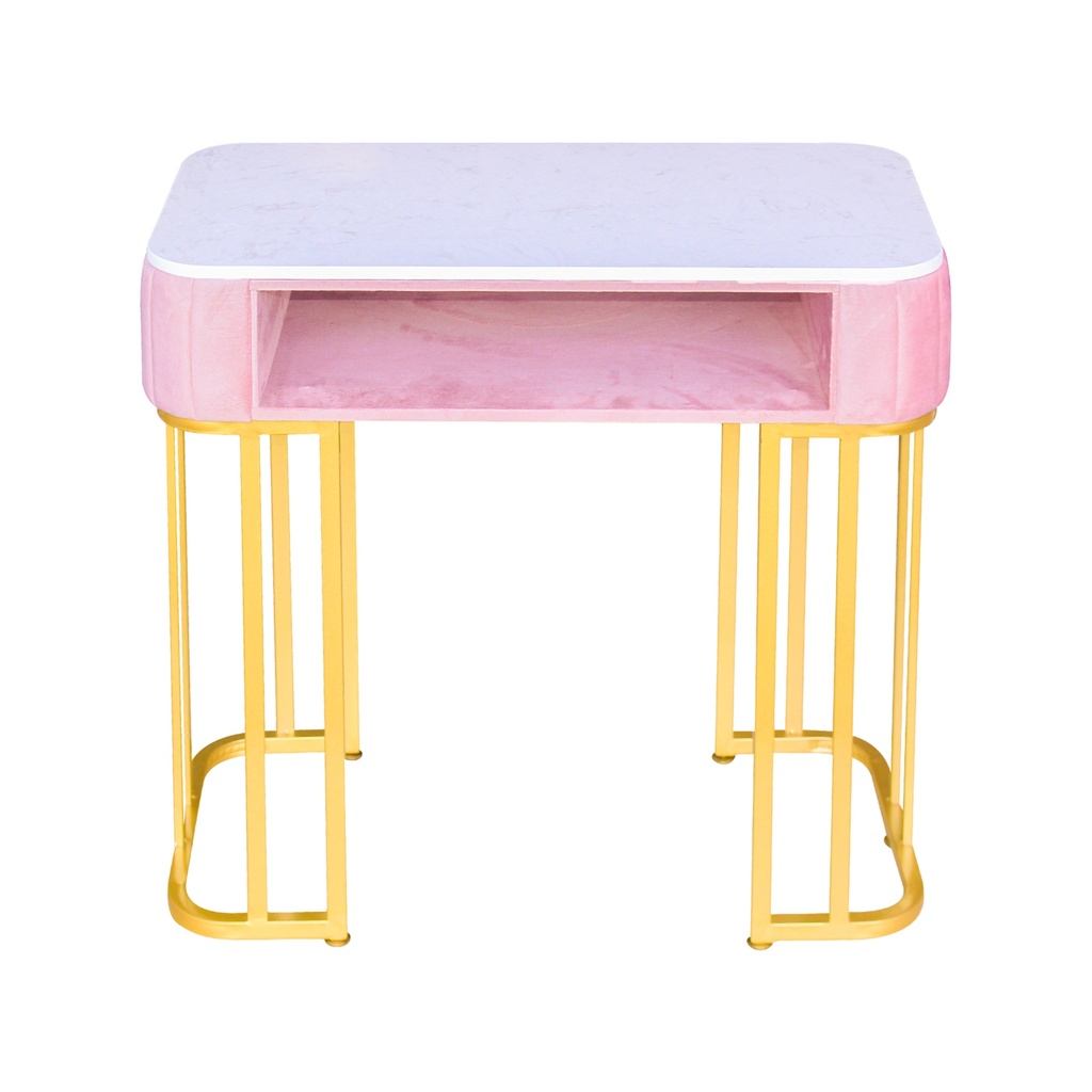 Small Pink Nail Tech Table [S2501P14]