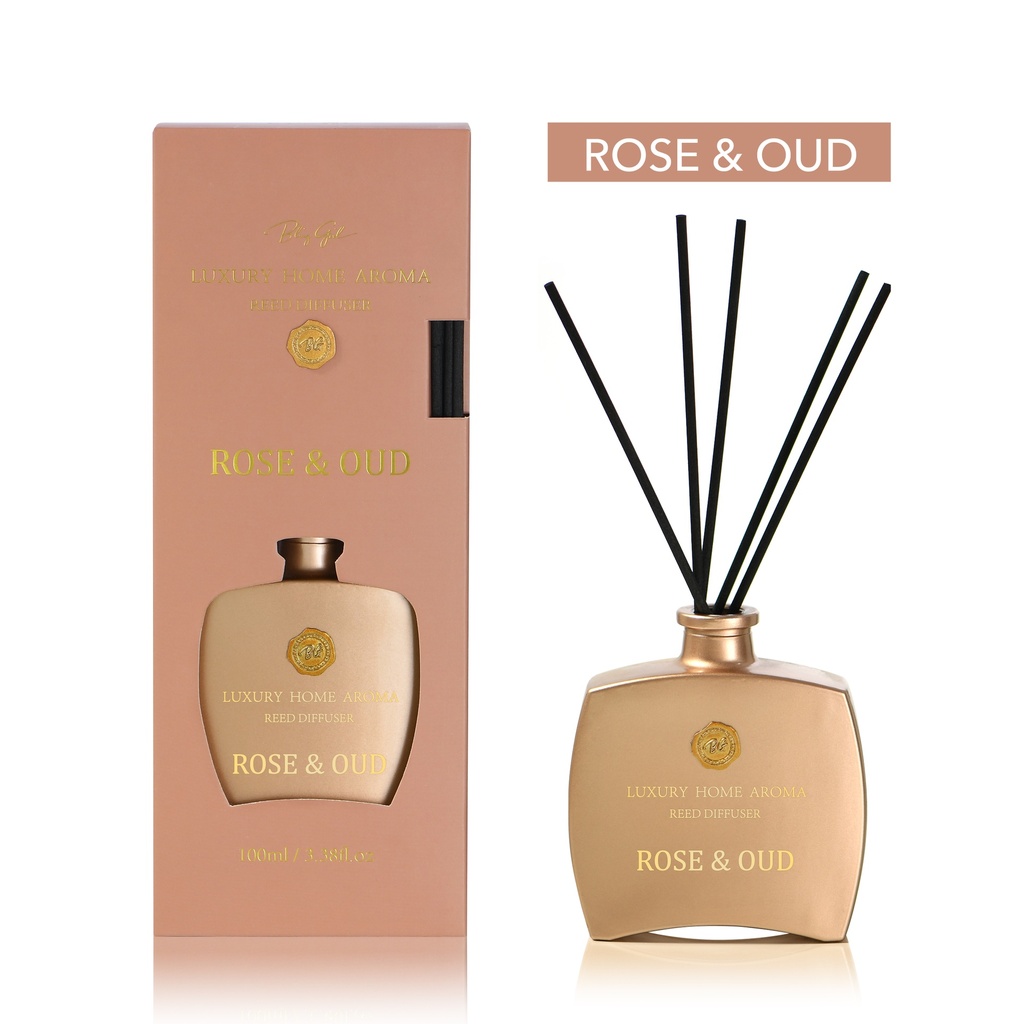 Luxury Home Diffuser Rose &amp; Oud [S2502P22]