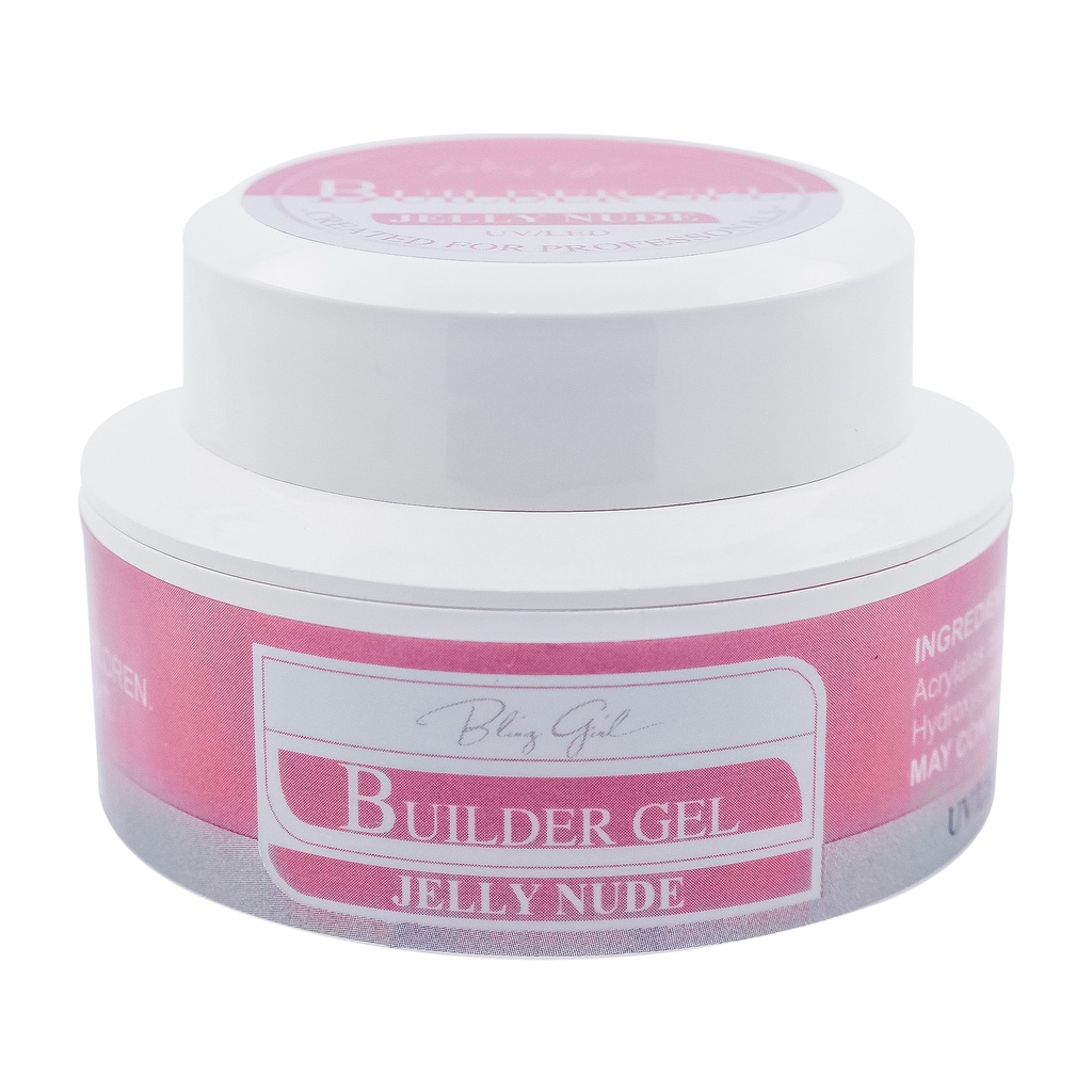 BLING GIRLBUILDER GEL JELLY NUDE QUICK BUILDING 15g[S2401P82]