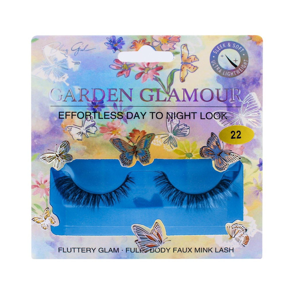Garden Glamour Lashes - 22 [S2508P08]