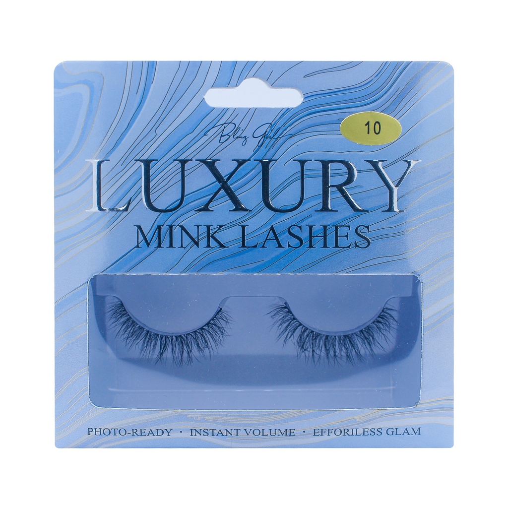 Luxury Mink Lashes - #10 [S2508P09]