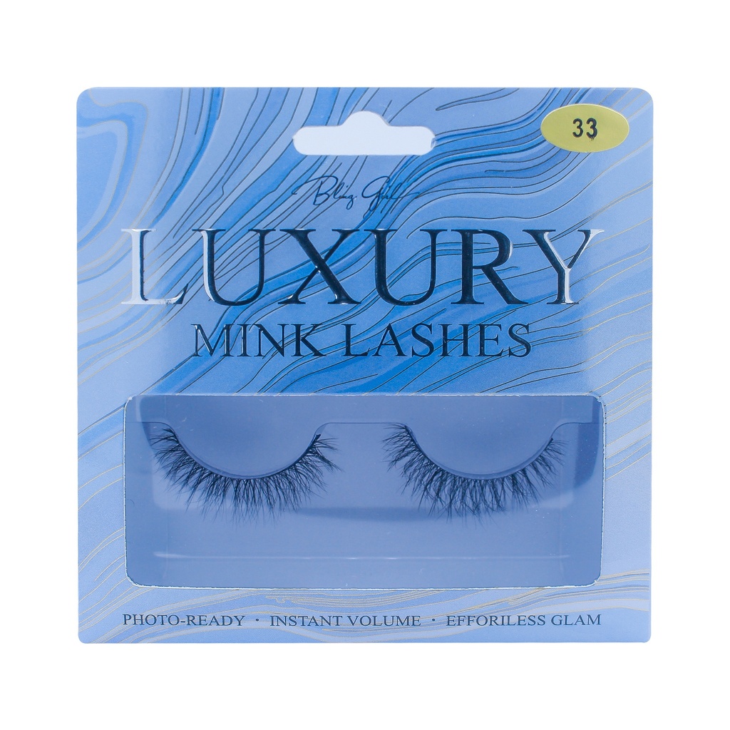 Luxury Mink Lashes #33 [S2508P09]