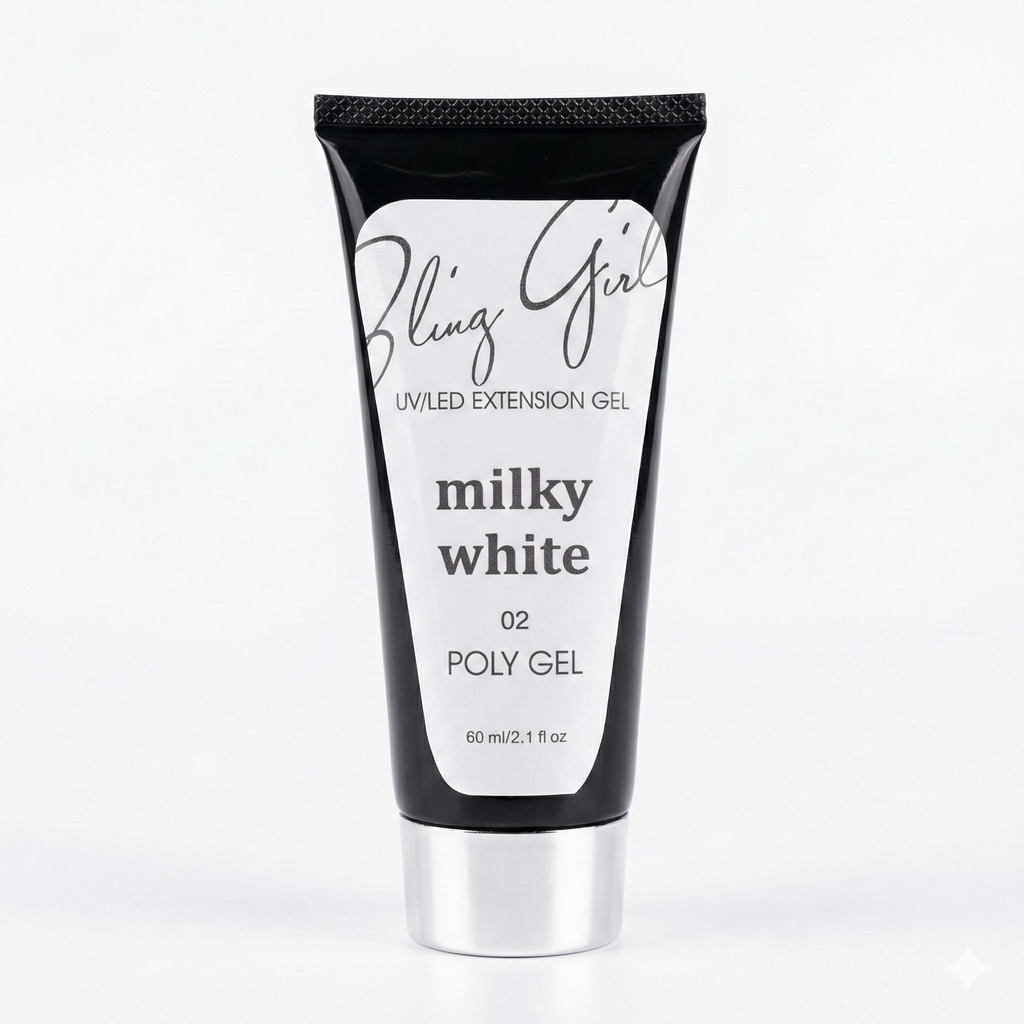 Innate Quick Building Poly Gel Milky White 30ml #002 [4850]