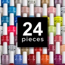 Colour Last Soak Off Gel Polish UV/LED Set 10ml*24Pieces [1228] BUY 24 GET 30 FREE