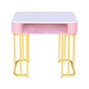 Small Pink Nail Tech Table [S2501P14]