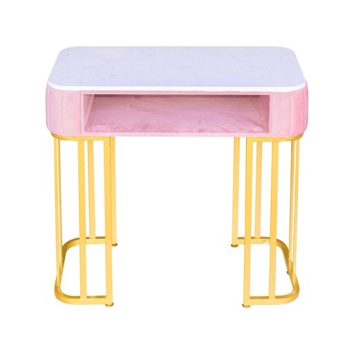 Small Pink Nail Tech Table [S2501P14]