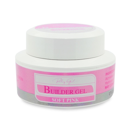 [6342304112459] BUILDER GEL SOFT PINK QUICK BUILDING 15g[S2401P82]