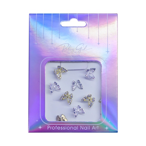 [6312412091519] Nail Butterfly Accessories [S2502P10]