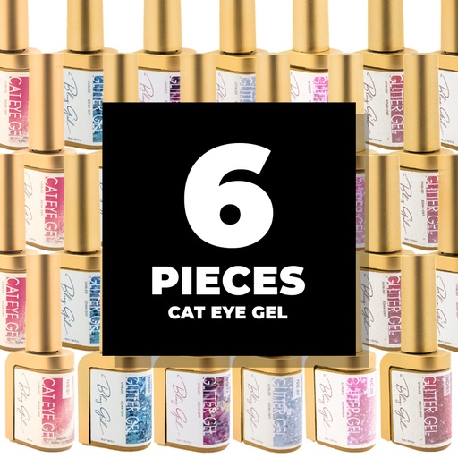Cat Eye Gel 6 pieces - BUY ONE GET 6 FREE [S2503P01]