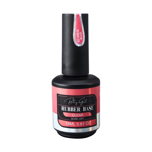 [6342007134420] Bling Girl Rubber Base &amp; Top Coat