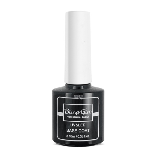 [6342106011585] Bling Girl Colour Last Soak Off Gel Polish UV/LED 10ml Base coat [1228]