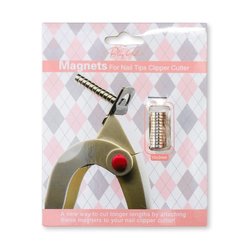 [6372306452758] Bling Girl Magnets For Nail Tips CLipper Cutter[ R2310P46 ] 