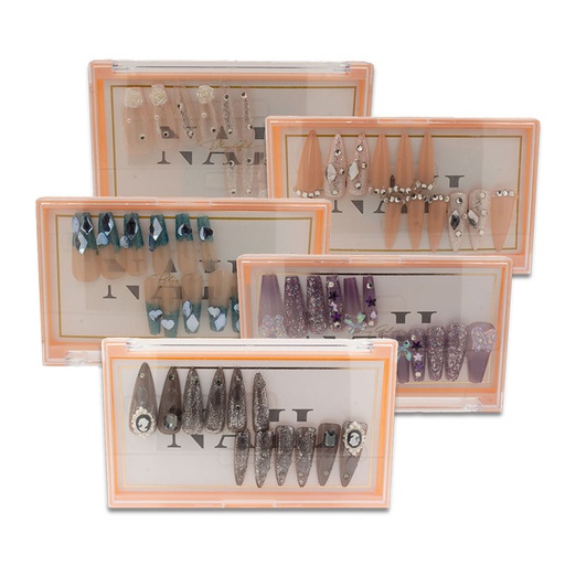 [6362112704073] Professional Nail Acrylic Tip Set[ R2310P99 ]