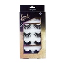 Blinggirl Professional Make up  Glamour& Voluminous 25MM Eyelashes 5 Pairs [ R2311P27 ]