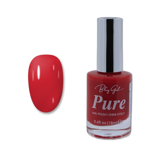 [6342112071757] Bling Girl PURE NAIL POLISH SHINE EFFECT 18ml #024 [R2401P02]