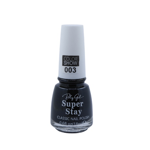 [6342112071856] Bling Girl SUPER STAY CLASSIC NAIL POLISH18ml  #003[R2401P03]