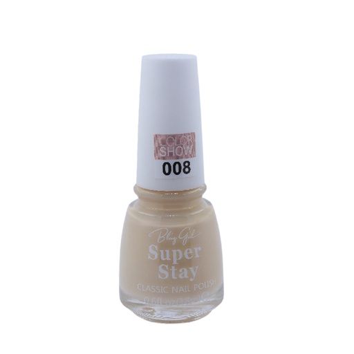 [6342112071856] Bling Girl SUPER STAY CLASSIC NAIL POLISH18ml  #008[R2401P03]