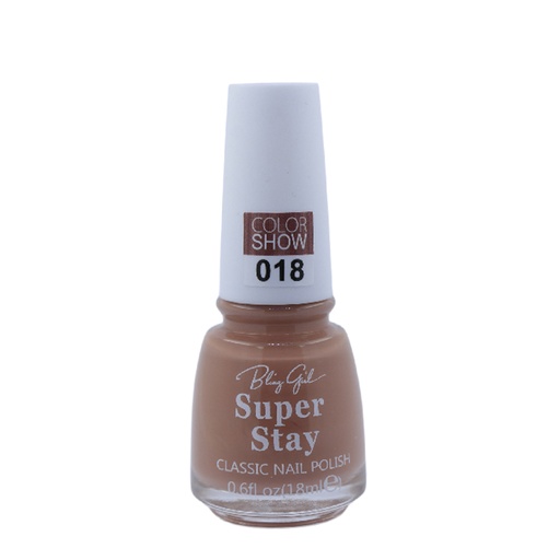 [6342112071856] Bling Girl SUPER STAY CLASSIC NAIL POLISH18ml #018[R2401P03]