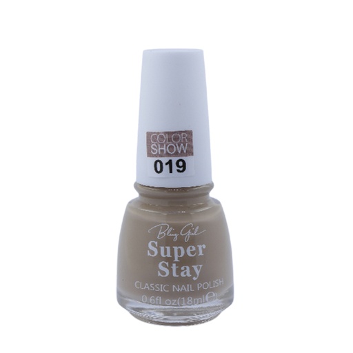 [6342112071856] Bling Girl SUPER STAY CLASSIC NAIL POLISH18ml #019[R2401P03]