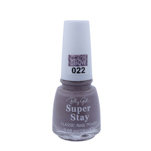 [6342112071856] Bling Girl SUPER STAY CLASSIC NAIL POLISH18ml  #022[R2401P03]