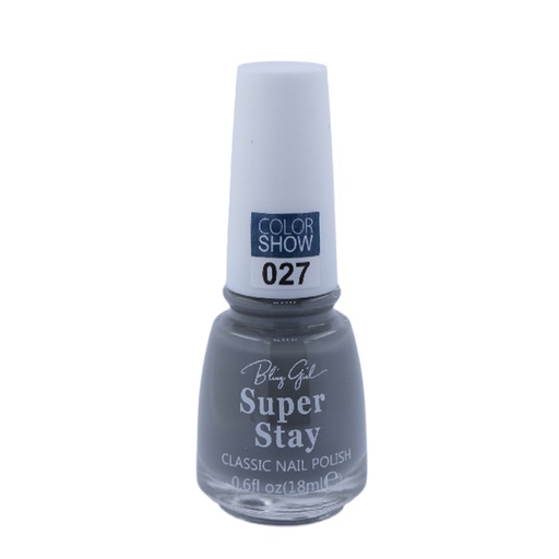 [6342112071856] Bling Girl SUPER STAY CLASSIC NAIL POLISH18ml  #027[R2401P03]