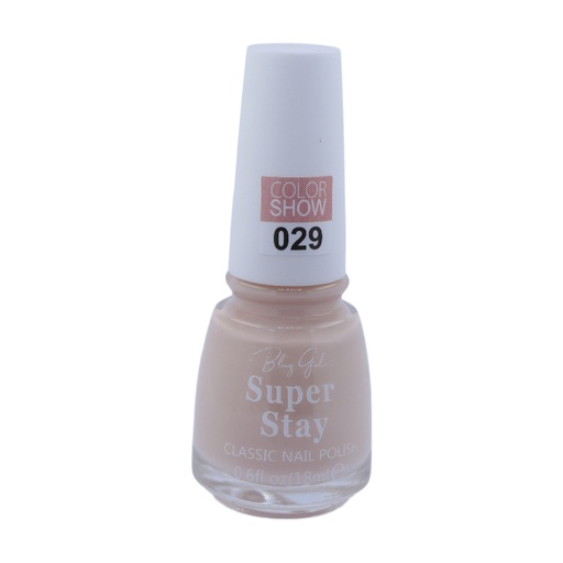 [6342112071856] Bling Girl SUPER STAY CLASSIC NAIL POLISH18ml  #029[R2401P03]