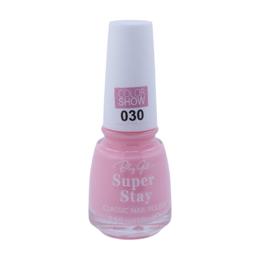 [6342112071856] Bling Girl SUPER STAY CLASSIC NAIL POLISH18ml #030[R2401P03]