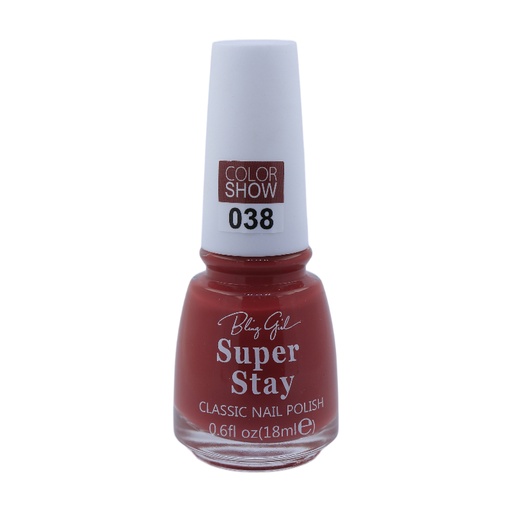 [6342112071856] Bling Girl SUPER STAY CLASSIC NAIL POLISH18ml  #038[R2401P03]