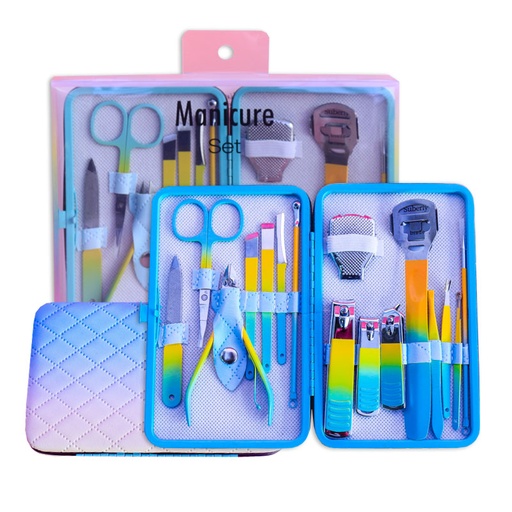 [6372309211673] BLING GIRL PROFESSIONAL MAKE-UP MANICURE SET[R2401P05]